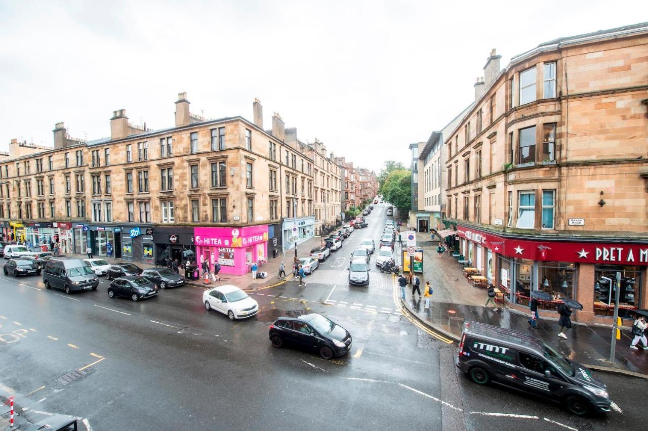 شقة غلاسغو  في Pass The Keys Stylish 2 Bed In Heart Of West End المظهر الخارجي الصورة