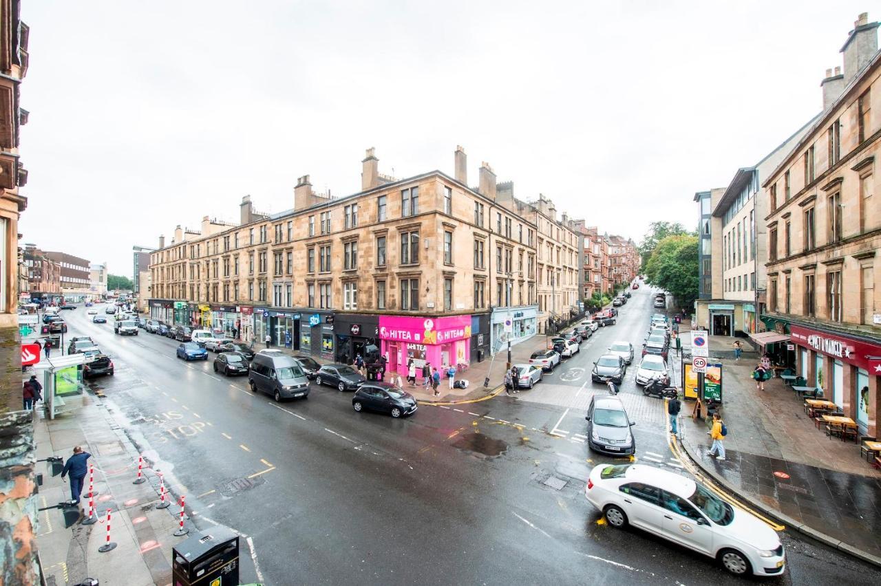 شقة غلاسغو  في Pass The Keys Stylish 2 Bed In Heart Of West End المظهر الخارجي الصورة