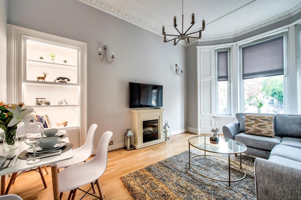 شقة غلاسغو  في Pass The Keys Stylish 2 Bed In Heart Of West End المظهر الخارجي الصورة